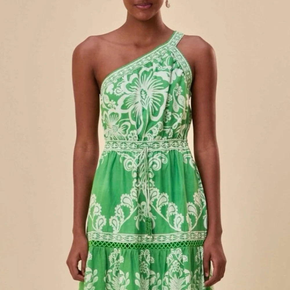 🌺🎉HP🎉🌺 NWT Farm Rio Sweet Garden Maxi Dress - Picture 3 of 16